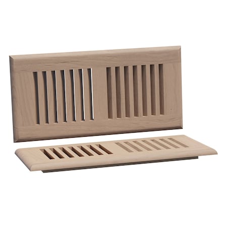Designs Of Distinction Small Self Rimming Floor Vent - Alder 01994010AL1